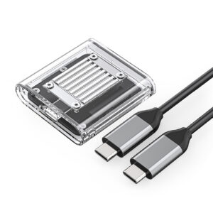 Orico TC20-M2-10G M.2 NVME USB-C 3.2 Disk Caddy - Transparent