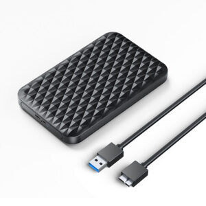 Orico 2520U3-V1 2.5" HDD/SSD USB Micro-B 5Gb/s Disk Drive - Black