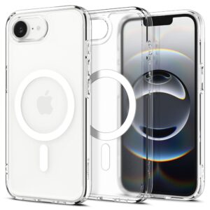 Spigen Ultra Hybrid MagSafe Case for iPhone 16e / 17e - White, Translucent