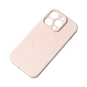 Silicone Case with MagSafe for iPhone 16e / 17e - Pink