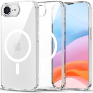 Tech-Protect FlexAir Hybrid MagSafe Case for iPhone 16e / 17e - Clear