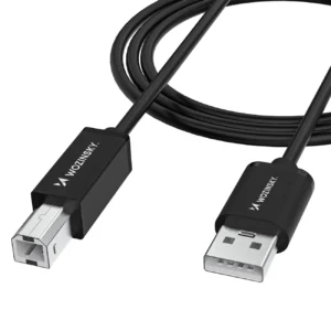 Wozinsky WKDDY4S USB-B - USB-A 480Mb/s Cable 1m - Black