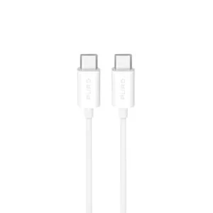 Puro TPE 25W USB-C - USB-C 3m Cable - White