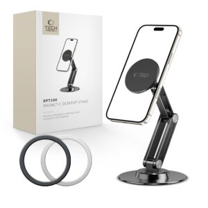 Tech-Protect DPT100 Magnetic MagSafe Desk Phone Holder - Black