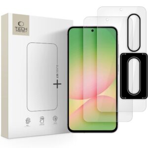 Tech-Protect Glass Set+ Tempered Glass for Samsung Galaxy A36 / A56 5G - Transparent