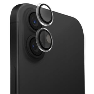 Uniq Optix Clear Camera Lens Protector iPhone 16 / 16 Plus with Applicator - Clear Black