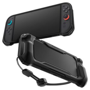 Spigen Rugged Armor Case for Nintendo Switch 2 - Matte Black