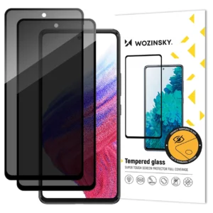 Wozinsky Privacy Glass Privacy Tempered Glass for Xiaomi Redmi Note 14S, 2-pack