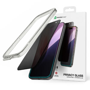 AmazingThing Titan Privacy Glass Privacy Tempered Glass for iPhone 16 Pro Max