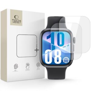 Tech-Protect Hofi Hydro Flex+ 2-pack hydrogel film for Huawei Watch Fit 3 / 4 - transparent