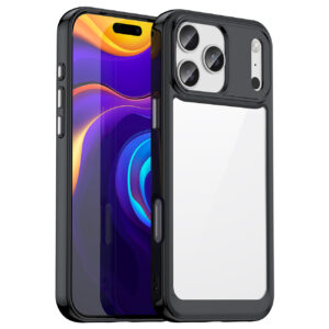 Outer Space Case for iPhone 17 Pro Max - Black Transparent