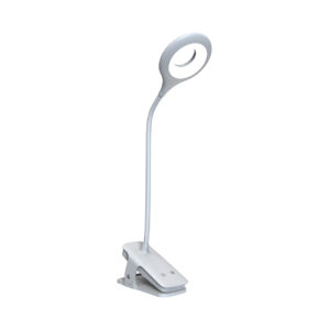 Mini Wozinsky Wireless LED Reading Lamp with Clip + USB-C Cable - White