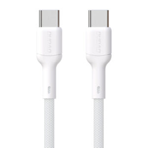 Dudao L9C 65W USB-C - USB-C Cable 1m - White
