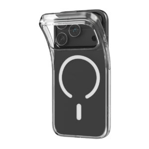 Puro 0.3 MAG Ultra-Slim TPU Case Compatible with MagSafe for iPhone 17 Pro / 18 Pro - Transparent