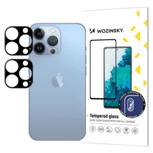 Wozinsky Full Camera Glass for iPhone 17 Pro / 18 Pro, Black, Set of 2