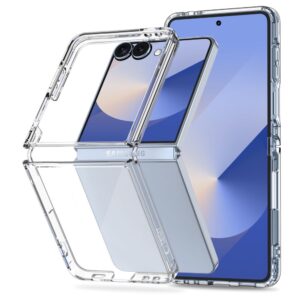Tech-Protect FlexAir Hybrid Case for Samsung Galaxy Z Flip 7 - Transparent