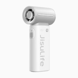 Jisulife Handheld Fan Life9 3600mAh Portable Mini Blower USB Fan - Gray