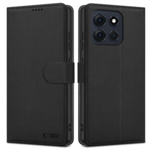 Tech-Protect Wallet Case for Motorola Moto G56 5G - Black