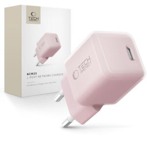 Tech-Protect NCM25 USB-C PD 25W Wall Charger - Pink
