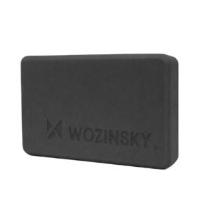Wozinsky WKDJ-B Yoga Cube for Pilates and Stretching - Black
