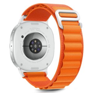 Tech-Protect Nylon Stripe Strap for Samsung Galaxy Watch 40/44/46 mm - Orange