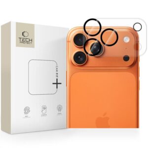 Tech-Protect Cam Fit+ Camera Cover for iPhone 17 Pro / 18 Pro - Clear