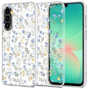 Tech-Protect FlexAir+ Case for Samsung Galaxy A17 4G / 5G - Daisies with Leaves