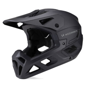 Wozinsky Full Face Bike Helmet with Detachable Visor 60-62 cm - Black