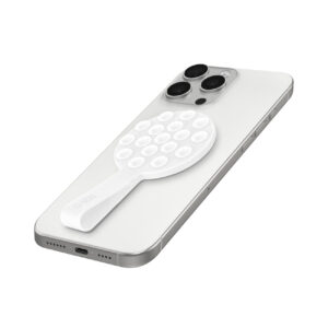 SBS MAG Grippy MagSafe Compatible Holder with Suction Cup and Ear - White
