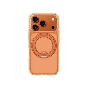 AmazingThing Titan Pro Spin case for iPhone 17 Pro / 18 Pro compatible with MagSafe - orange