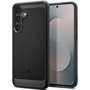 Spigen Rugged Armor Case for Samsung Galaxy S25 FE - Matte Black