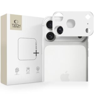 Tech-Protect Camalloy Fit+ Camera Cover for iPhone 17 Pro Max / 18 Pro Max - Silver