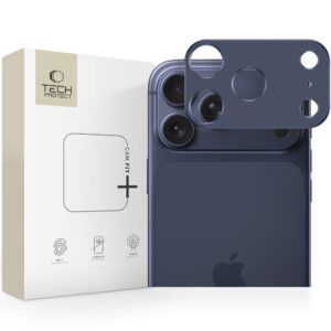 Tech-Protect Camalloy Fit+ Camera Cover for iPhone 17 Pro Max / 18 Pro Max - Navy Blue
