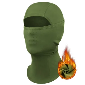 Qunature 13230023015 ski balaclava bike motorcycle balaklava size L - green