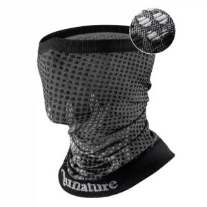 Qunature 11230014002 ski scarf, sports bandana, universal size - black