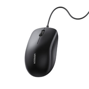 Ugreen wired optical mouse - black