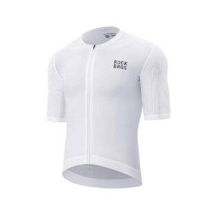 Rockbros 15200025 Short Sleeve Cycling Jersey Size XXL - White