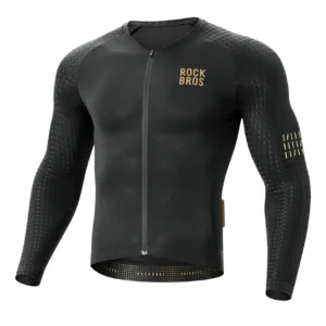 Rockbros YDCX008 Diamond Long Sleeve Cycling Jersey Size XS - Black