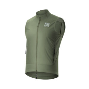 Rockbros YDMJ003 Windproof Vest Spring/Autumn Size XXL - Green