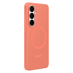 EF-ES942COE Samsung Silicone Magnet Cover for Galaxy S26 Coral Red