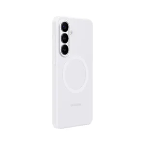 Samsung Silicone Magnet Case for Samsung Galaxy S26, MagSafe Compatible - White