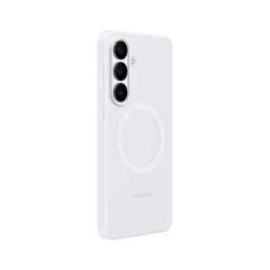 Samsung Silicone Magnet Case for Samsung Galaxy S26+, MagSafe Compatible - White