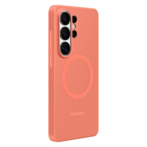 EF-ES948COE Samsung Silicone Magnet Cover for Galaxy S26 Ultra Coral Red