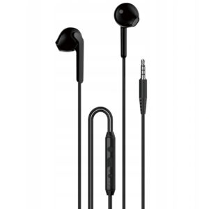 Dudao X3 in-ear headphones, wired, mini jack 3.5mm - black