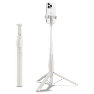 Spigen S541W Bluetooth Selfie Stick - White
