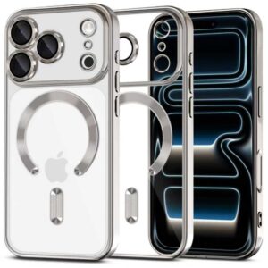 Tech-Protect MagFlex MagSafe Case for iPhone 17 Pro Max - Clear Silver