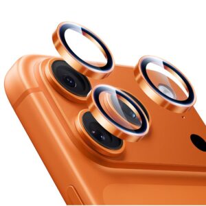 ESR Armorite Camera Lens Glass for iPhone 17 Pro / Max / 15 Pro / Max / 16 Pro / Max / 17 Pro / 18 Pro / Max - Orange