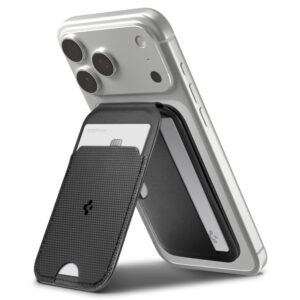 Spigen Slim Fold Tripod Wallet S314-2 MagSafe Magnetic Phone Case - Black