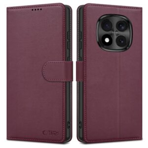 Tech-Protect Wallet Case for Xiaomi Redmi Note 15 Pro 5G - Burgundy