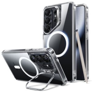 ESR Classic Hybrid Kickstand MagSafe Case for Samsung Galaxy S26 Ultra - Clear